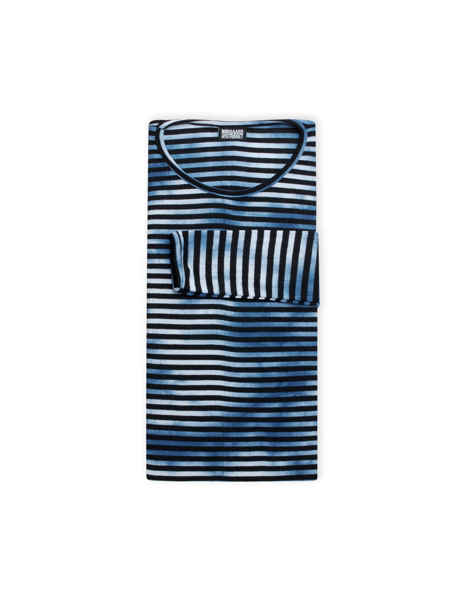 #101 regular tie dye stripe blue/creme/black