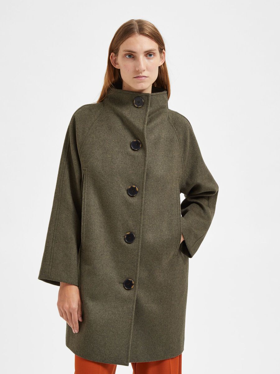 SELECTED – 16071986 vinasa wool coat – Mojn Aabenraa