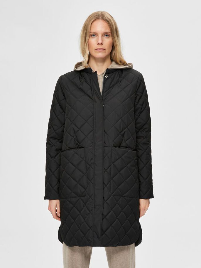 Femme quilted coat noos – Aabenraa