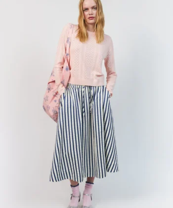 Lollys laundry bristolLL midi skirt bllue