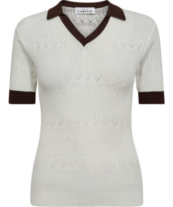 Haute lamitie hl10095 pointelle team knit