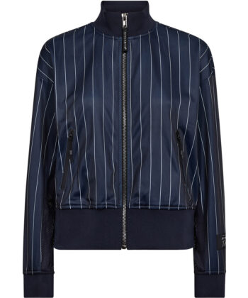 Haute lamitie hl10542 pin stripe zip sweat