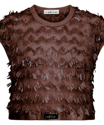 haute lamitie hl10603 limone crop top mocca