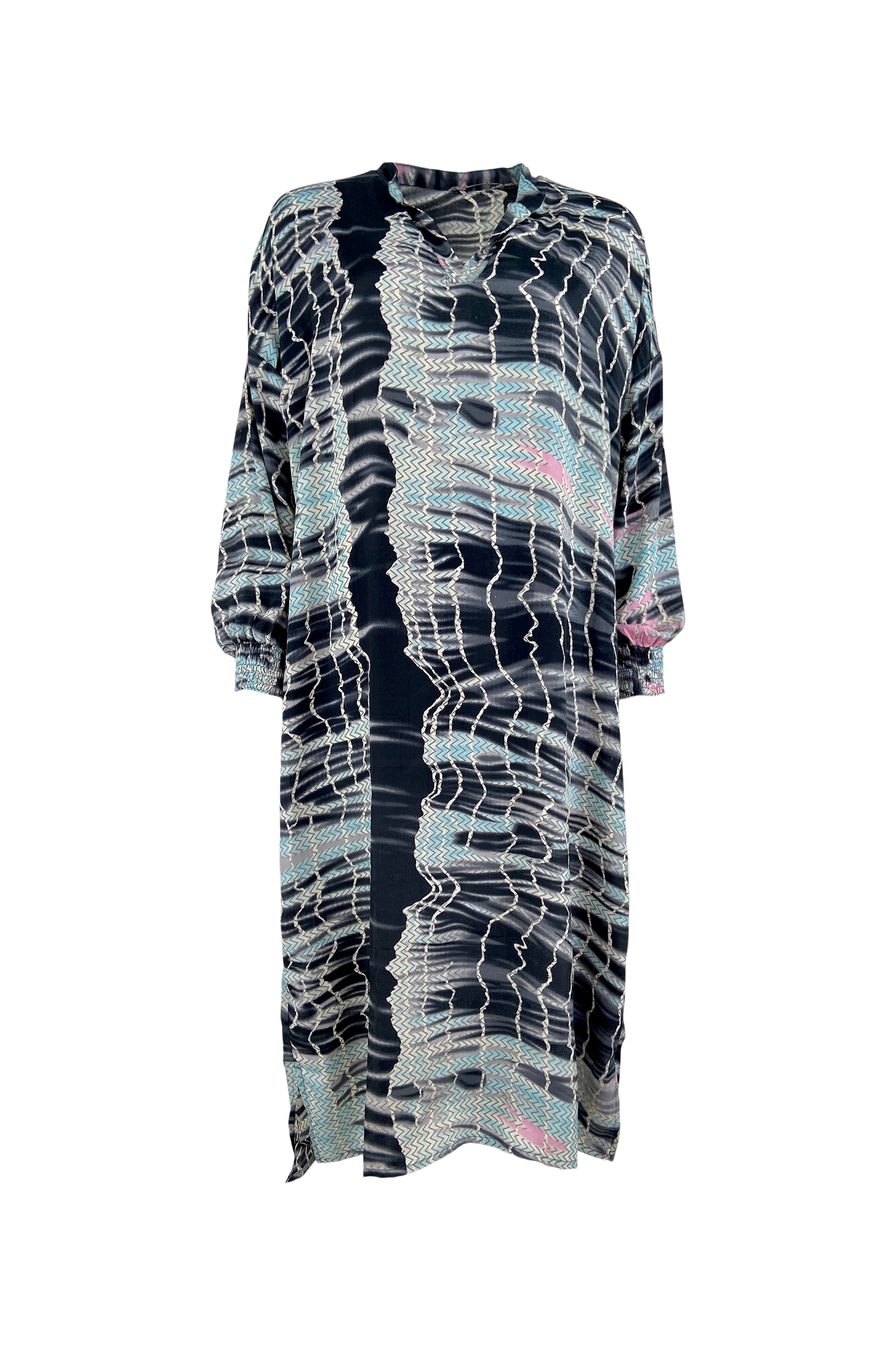 39013 pixi batik kaftan dress