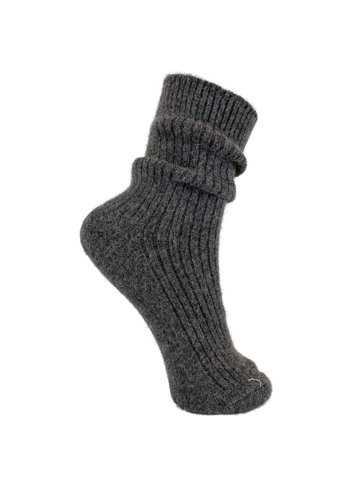 4184 ronja wool sock dark grey