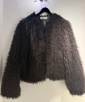 Haute lamitie hl10742 lagotto crop fur jacke