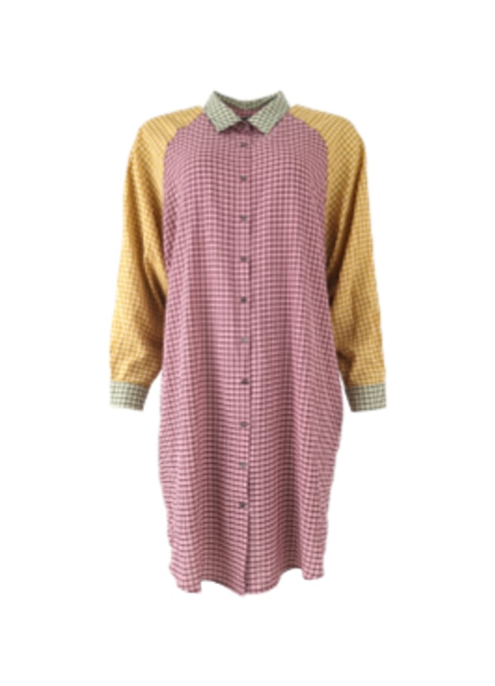 40015 janna oversize patchwork shirt