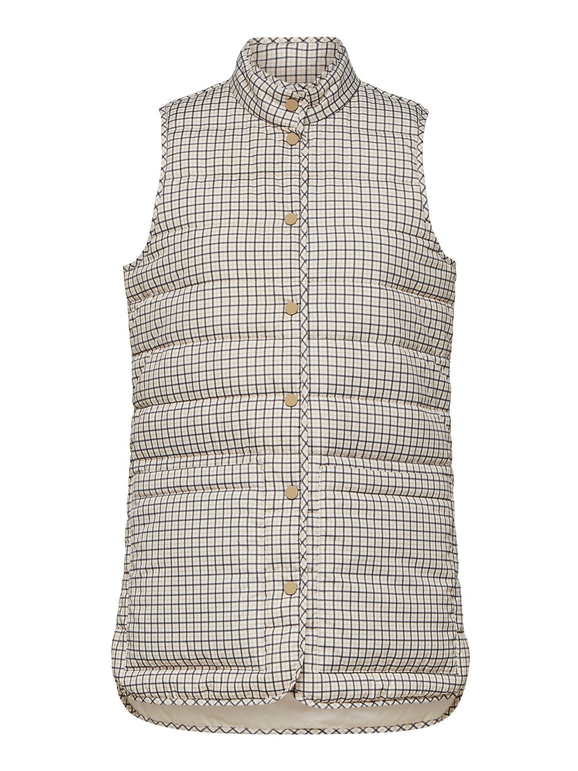 16071285 picadelly long quilted vest