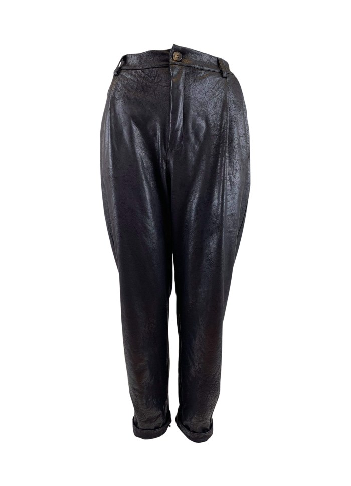 dante leather look pant